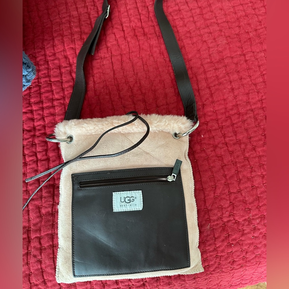 Ugg Sherpa and leather bag
